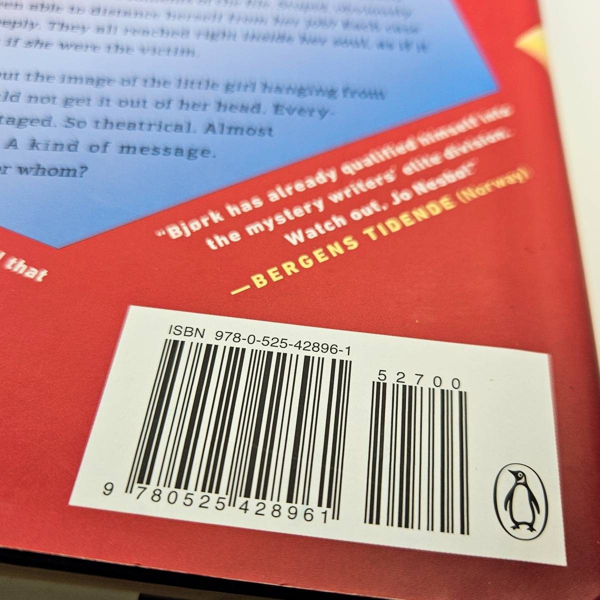 I'm Traveling Alone: A Thriller Hardcover by Samuel Bjork