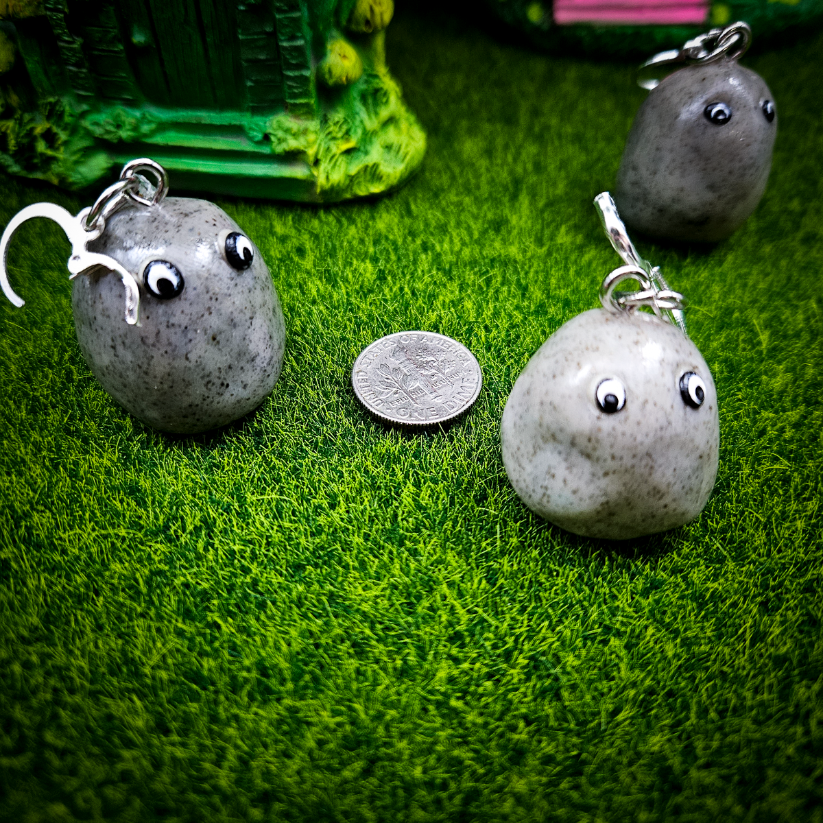 Pet Rock Charm