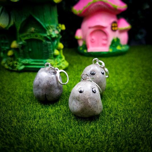 Pet Rock Charm