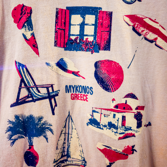 Girl Dangerous Boyfriend Tee Mykanos Greece