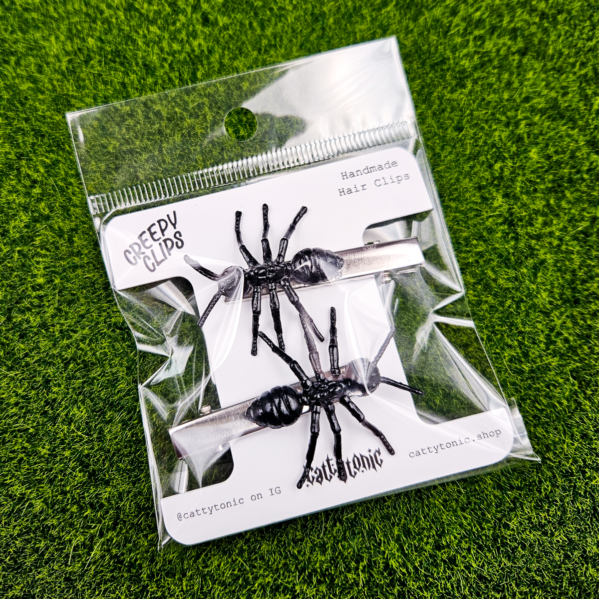 Creepy Crawly Hair Clips