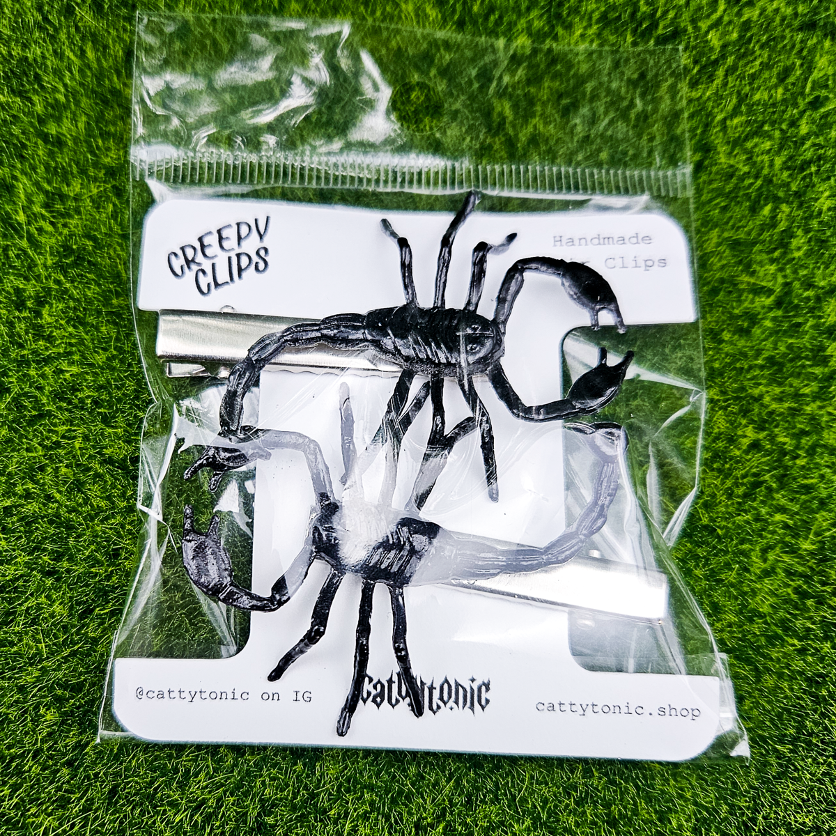 Creepy Crawly Hair Clips