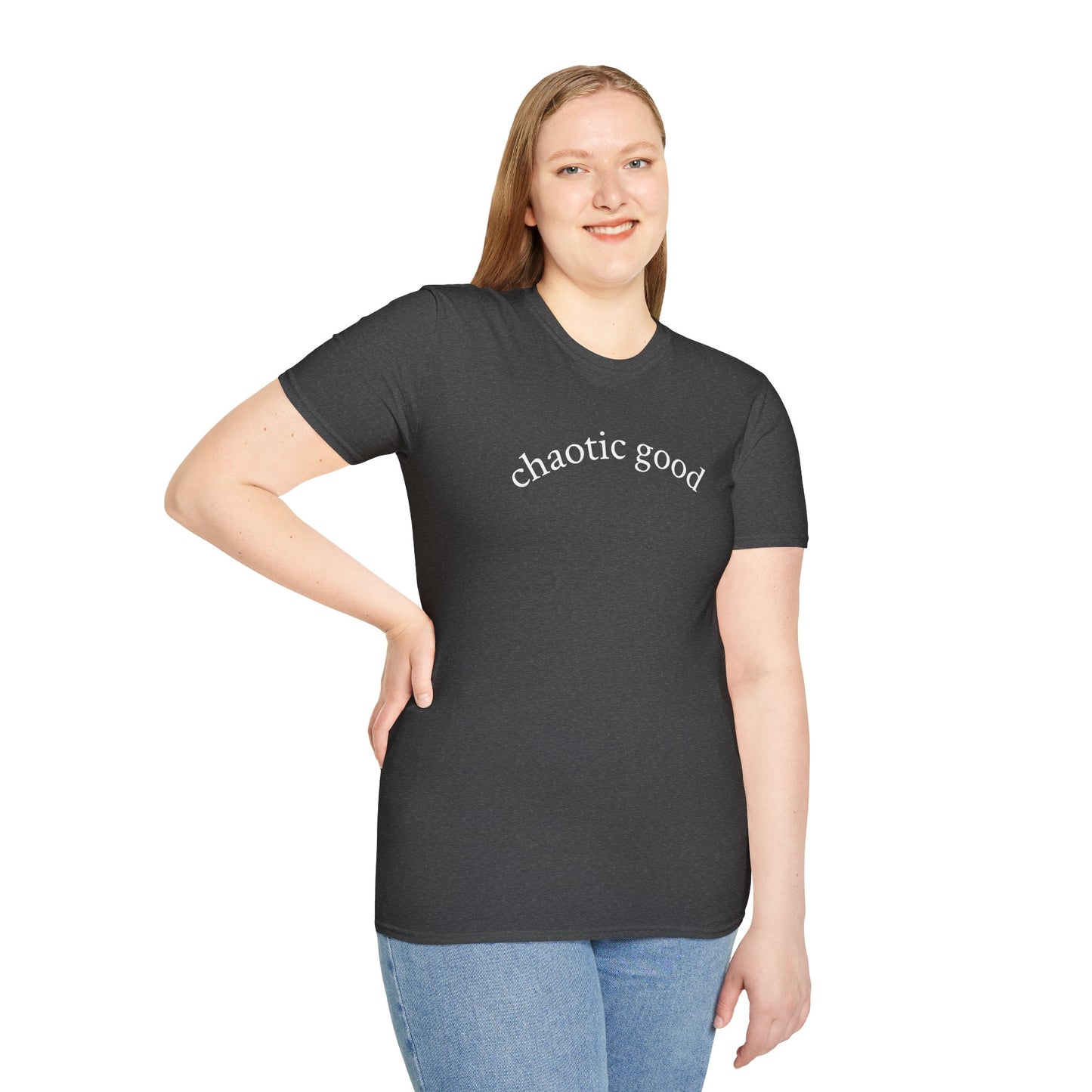 Chaotic Good T-Shirt - Minimalist RPG Alignment Tee
