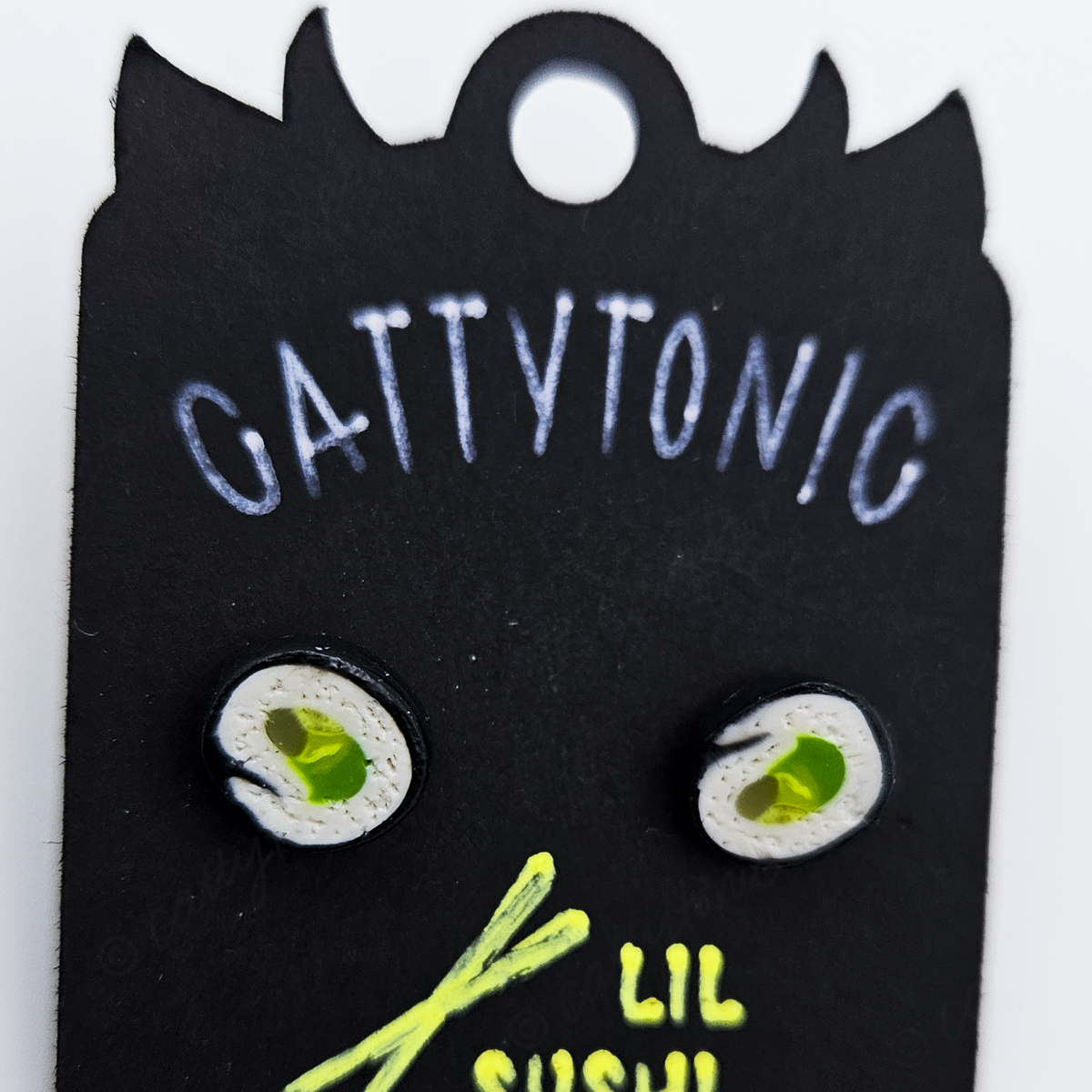 Lil Sushi Roll Stud Earrings