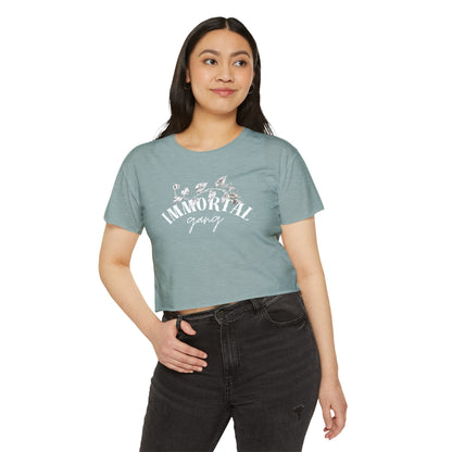 Immortal Gang Pothos Crop Top