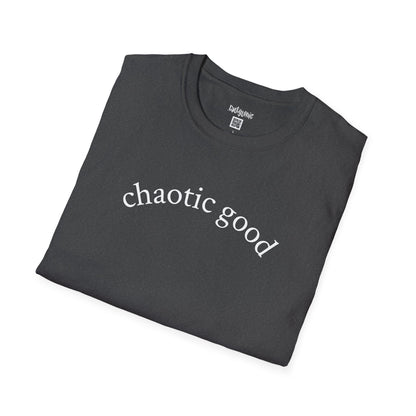 Chaotic Good T-Shirt - Minimalist RPG Alignment Tee