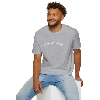 Chaotic Good T-Shirt - Minimalist RPG Alignment Tee
