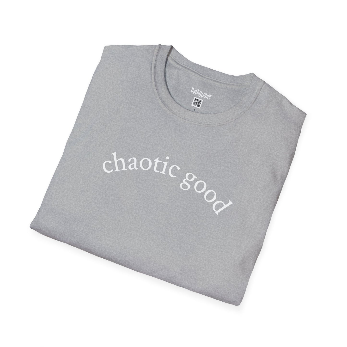 Chaotic Good T-Shirt - Minimalist RPG Alignment Tee