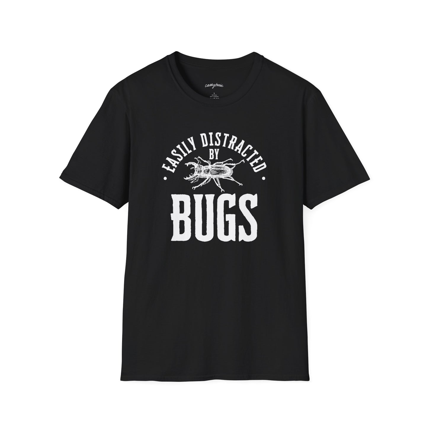 Easily Distracted by Bugs T-Shirt