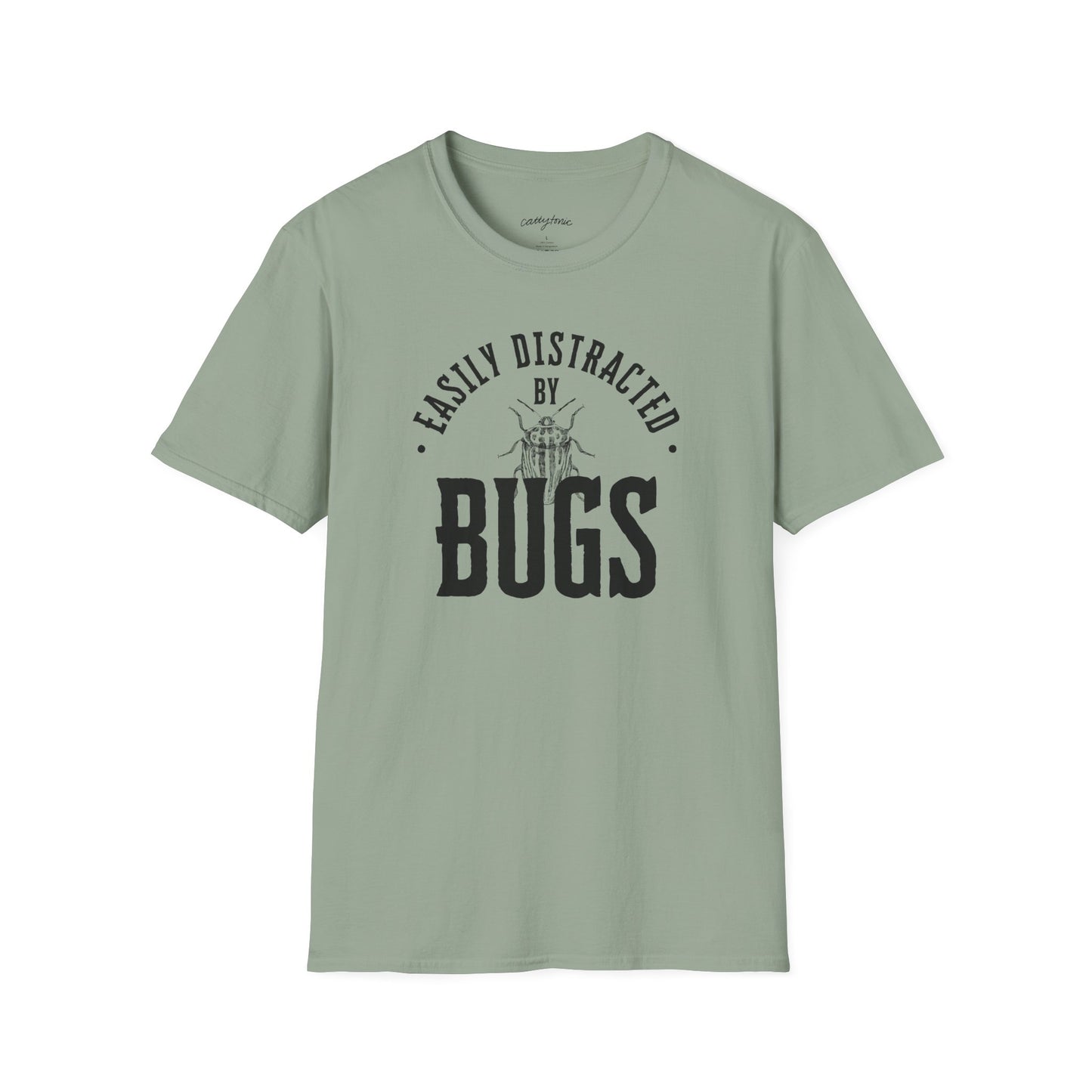 Easily Distracted by Bugs T-Shirt