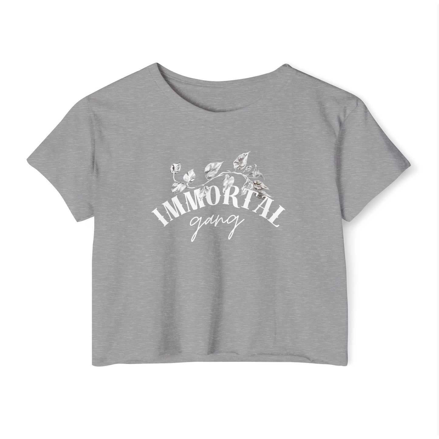 Immortal Gang Pothos Crop Top