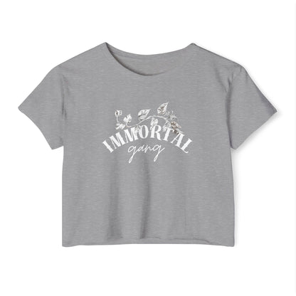 Immortal Gang Pothos Crop Top