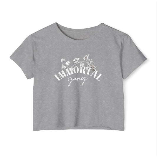 Immortal Gang Pothos Crop Top