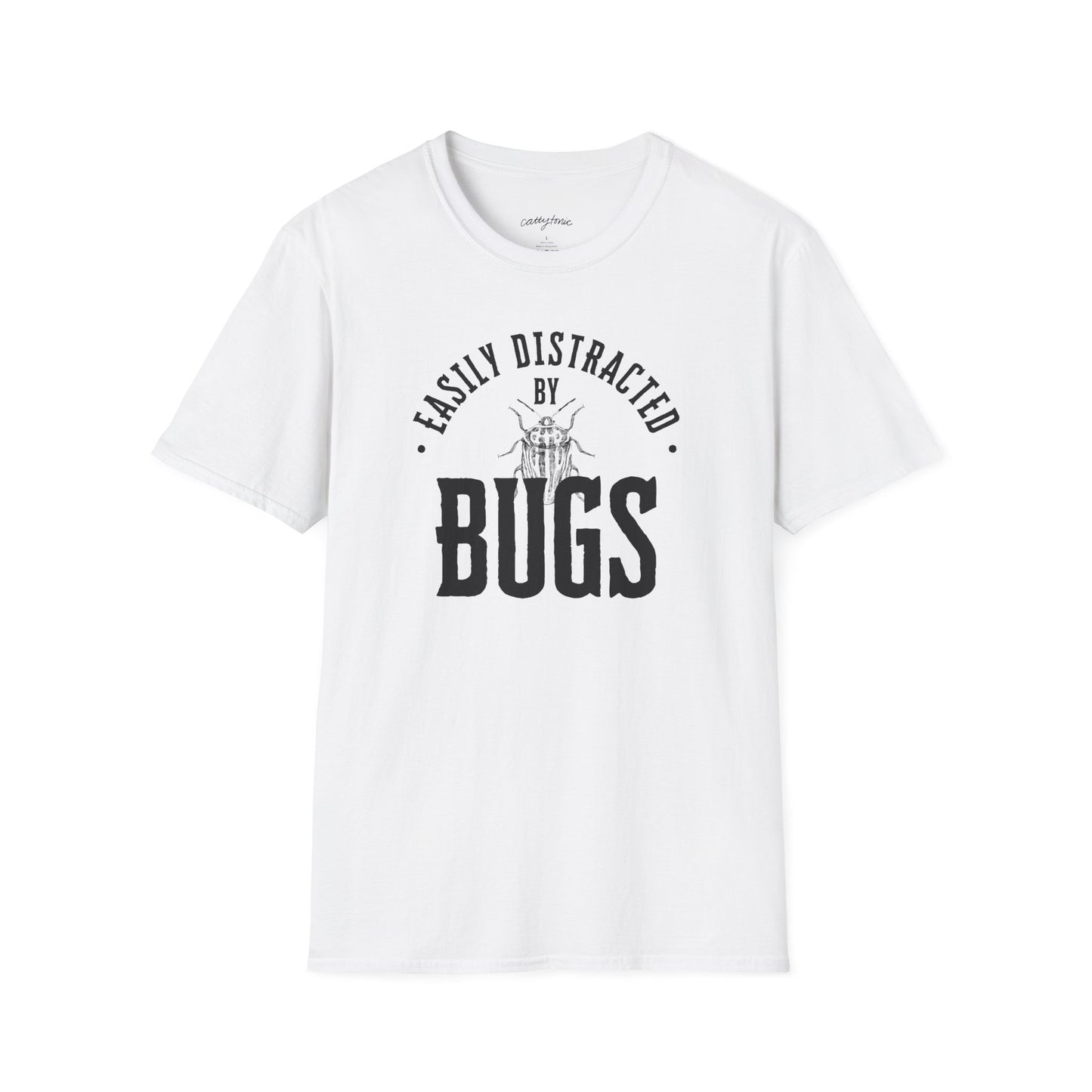 Easily Distracted by Bugs T-Shirt