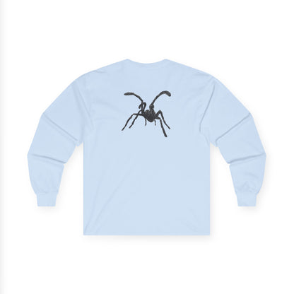 Tarantula Sketch Long Sleeve Tee - Printed sleeves