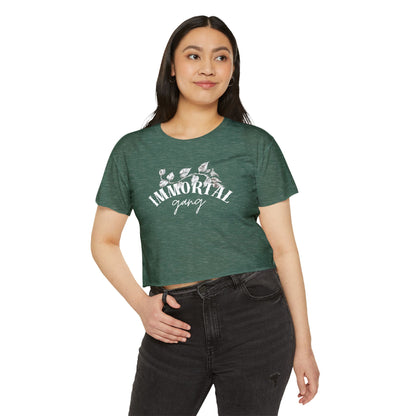Immortal Gang Pothos Crop Top