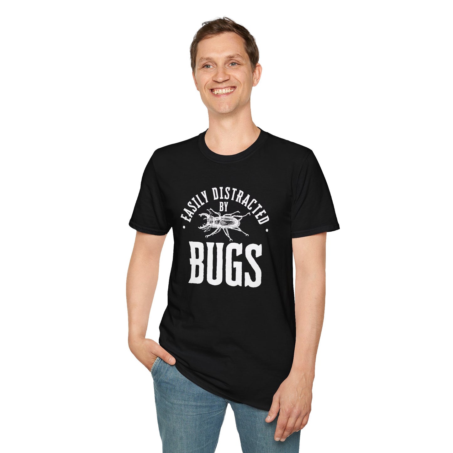 Easily Distracted by Bugs T-Shirt