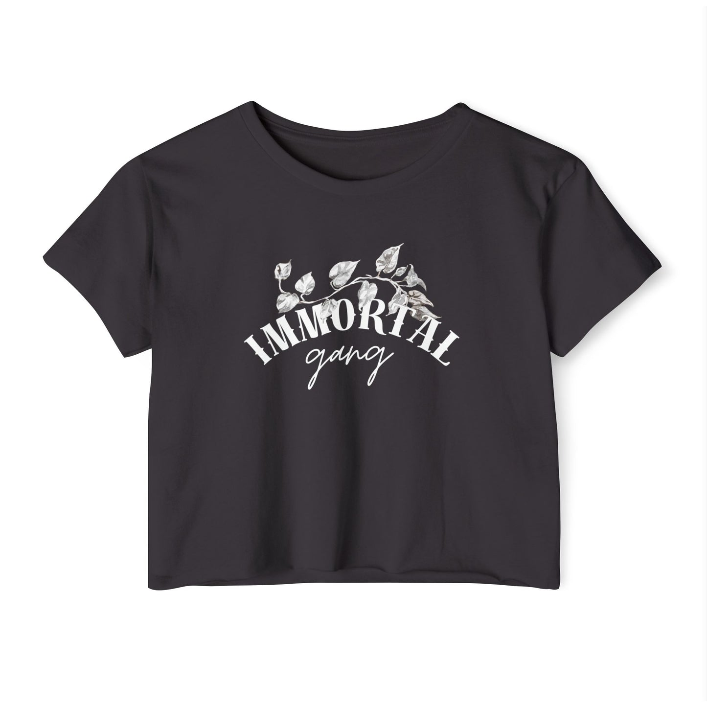 Immortal Gang Pothos Crop Top
