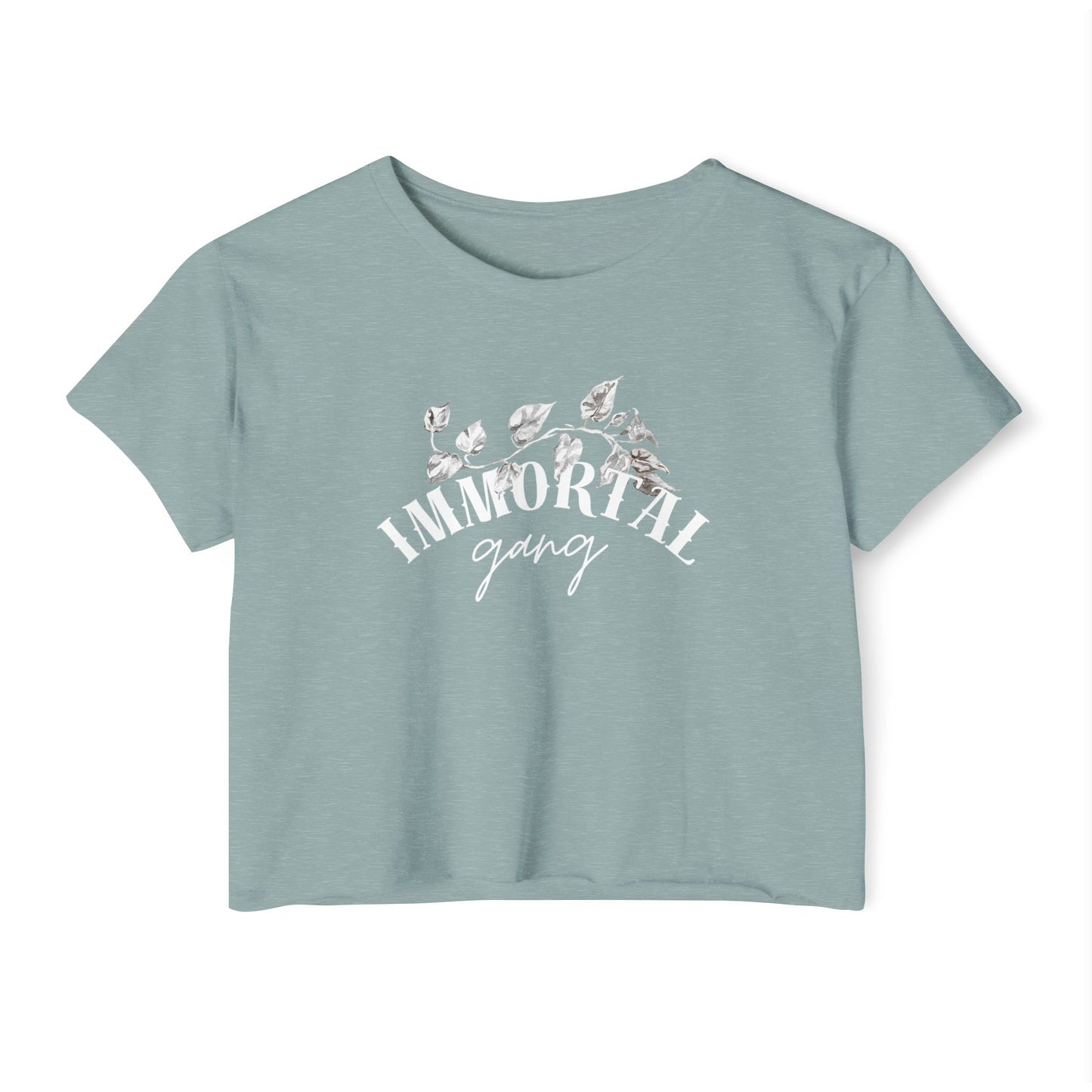 Immortal Gang Pothos Crop Top