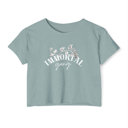 Immortal Gang Pothos Crop Top