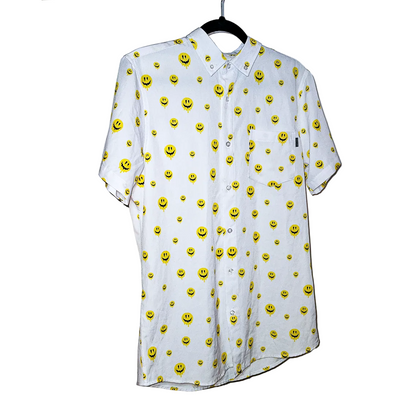 MatoSurf Smiley Face Button Down - Size M