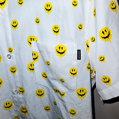 MatoSurf Smiley Face Button Down - Size M