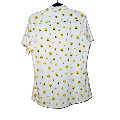 MatoSurf Smiley Face Button Down - Size M