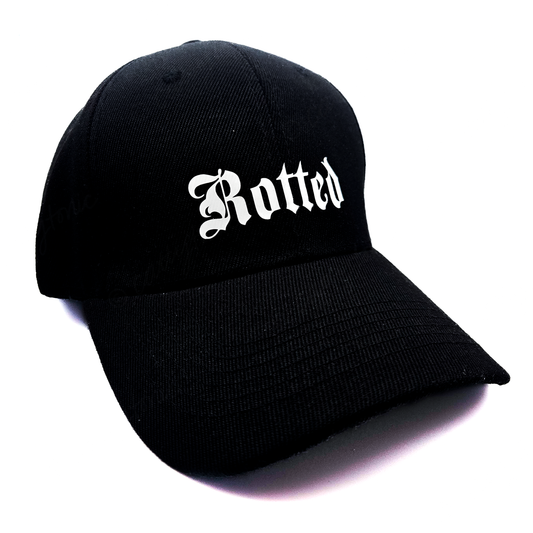 Black adjustable hats
