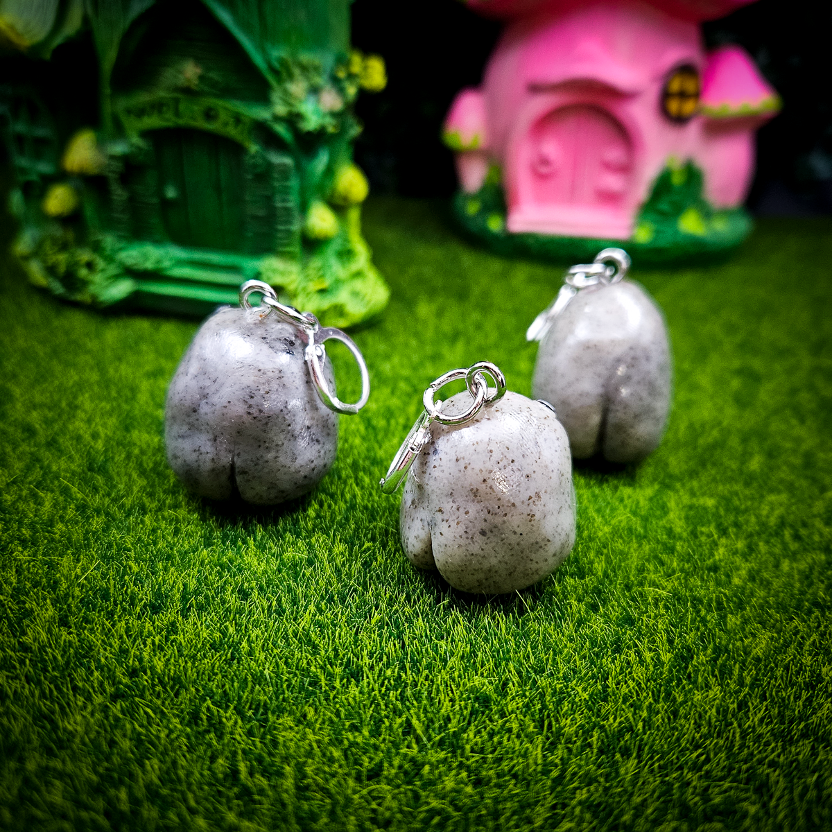 Pet Rock Charm