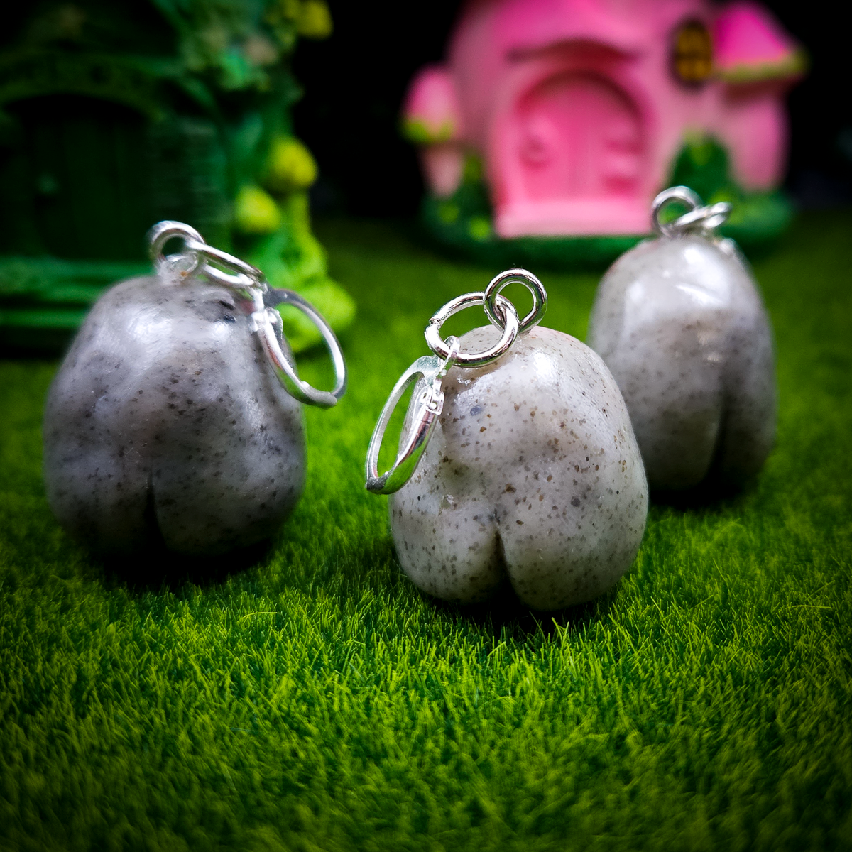 Pet Rock Charm