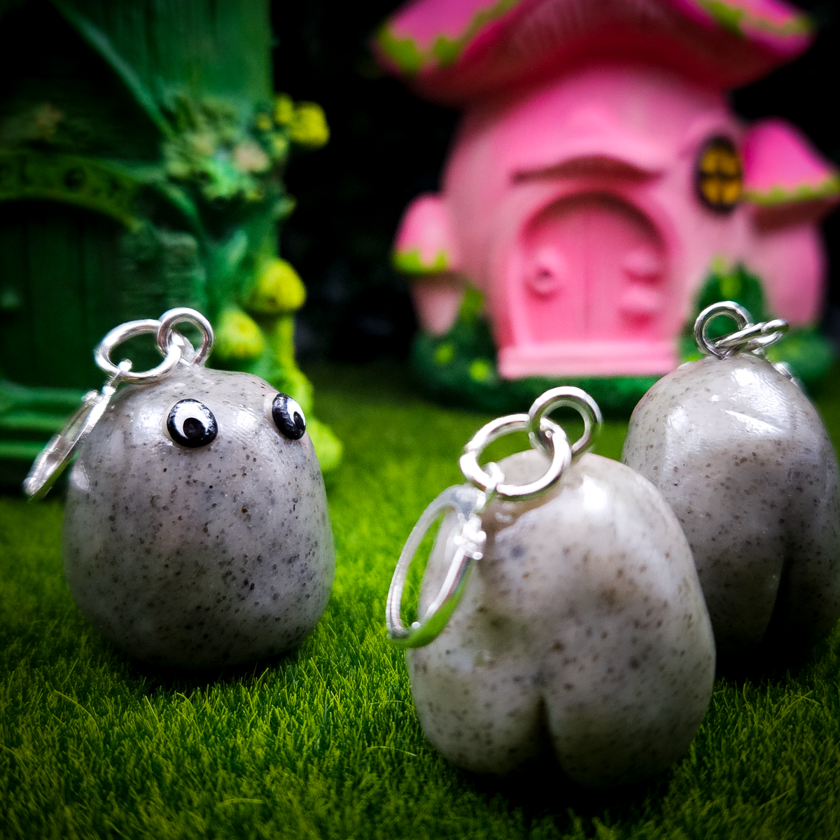 Pet Rock Charm