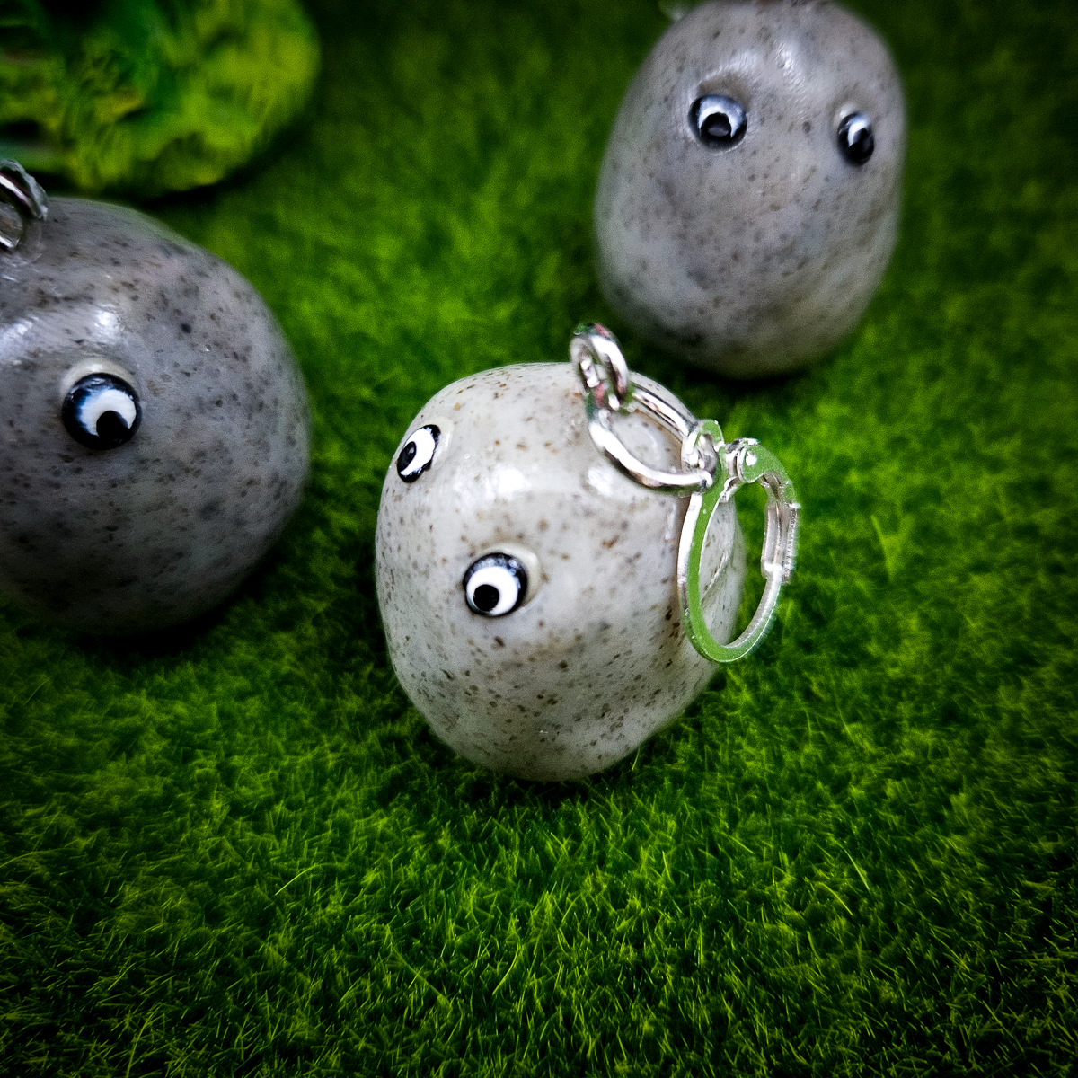 Pet Rock Charm