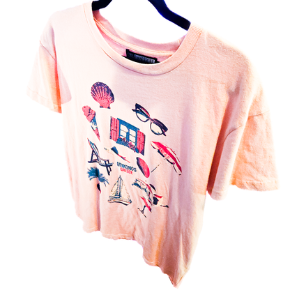 Girl Dangerous Boyfriend Tee Mykanos Greece