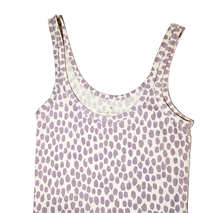 Banana Republic Purple Animal Print Tank - Size M