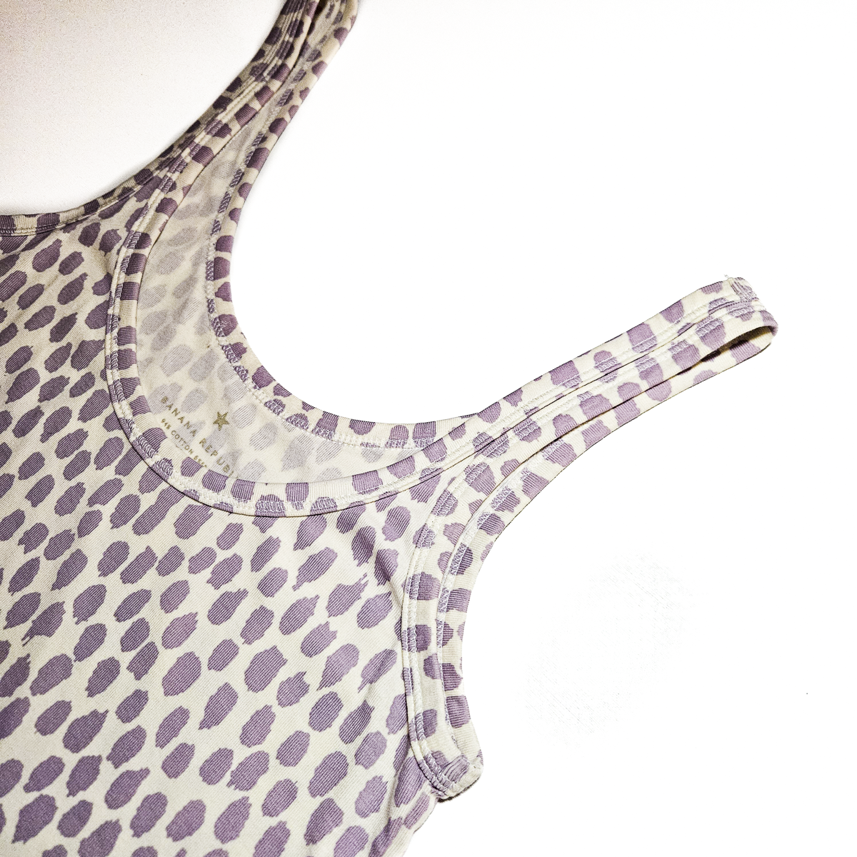 Banana Republic Purple Animal Print Tank - Size M