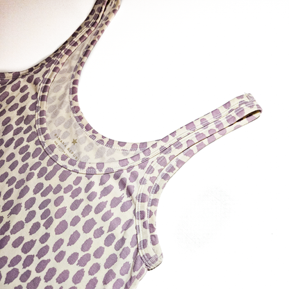 Banana Republic Purple Animal Print Tank - Size M