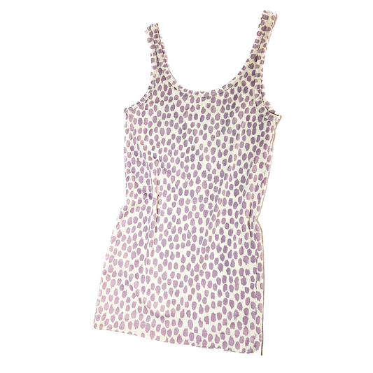 Banana Republic Purple Animal Print Tank - Size M