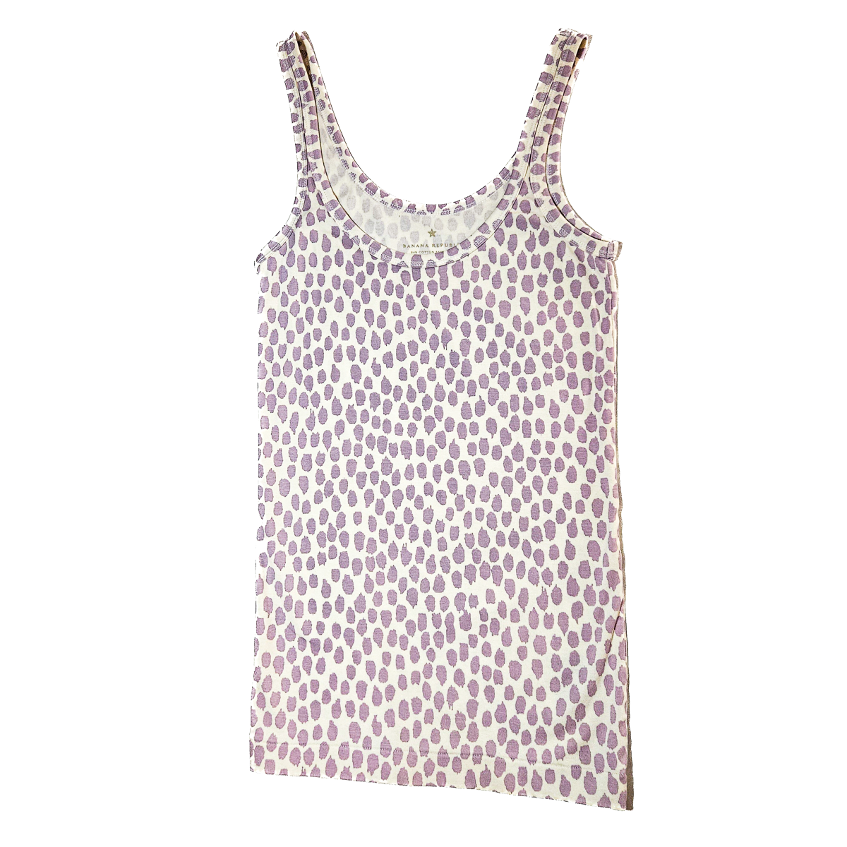 Banana Republic Purple Animal Print Tank - Size M
