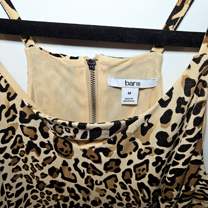 bar III Animal-Print Tank Top NWT - Size M