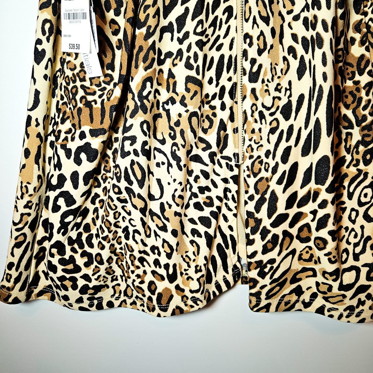 bar III Animal-Print Tank Top NWT - Size M