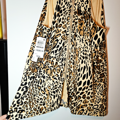 bar III Animal-Print Tank Top NWT - Size M