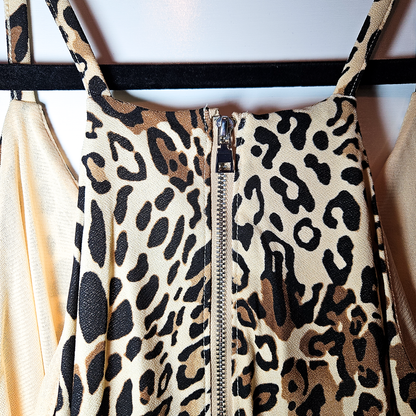 bar III Animal-Print Tank Top NWT - Size M