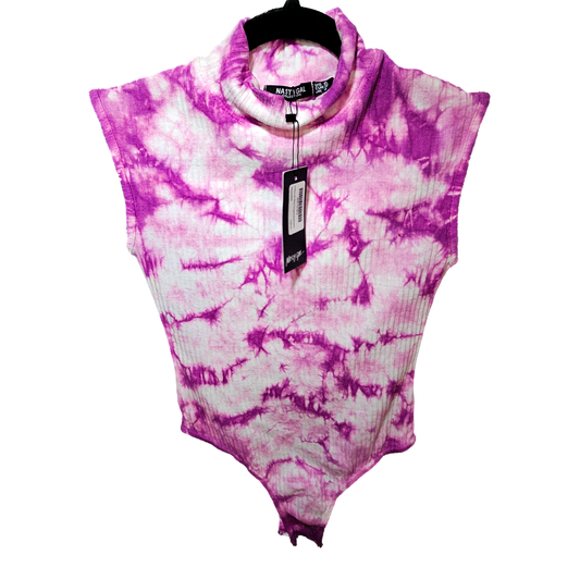 Nasty Gal Tie Dye Bodysuit NWT Size 0