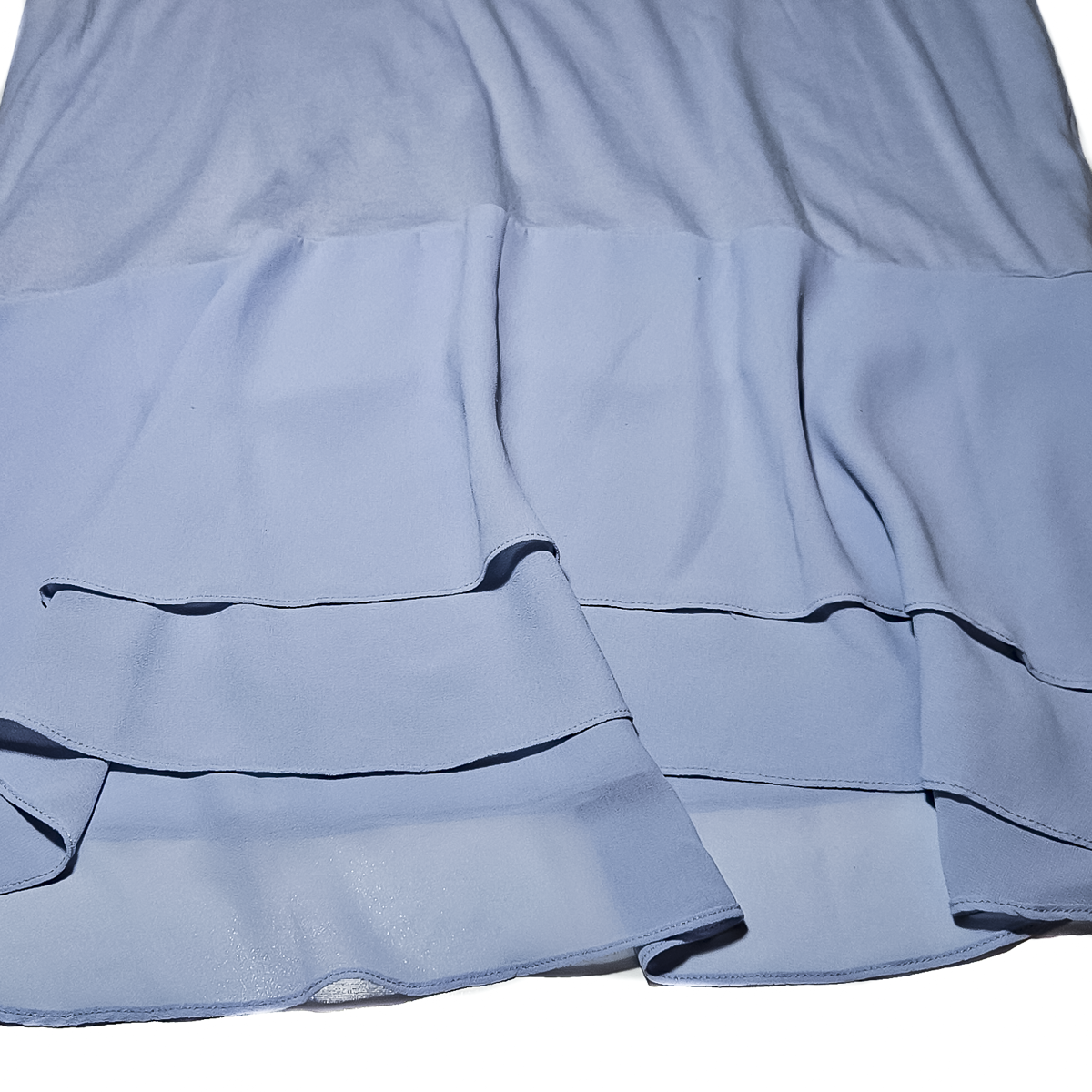 Blue Michael Kors Peplum Blouse - Women's L
