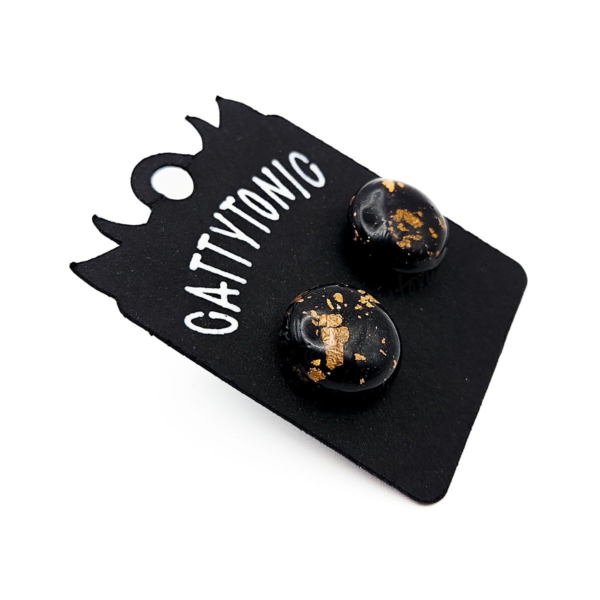 Stud Earring Pairs - Metallic Flakes