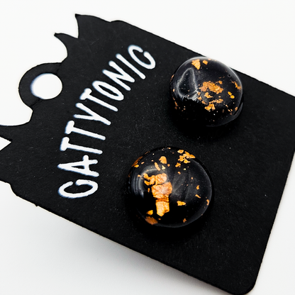 Stud Earring Pairs - Metallic Flakes