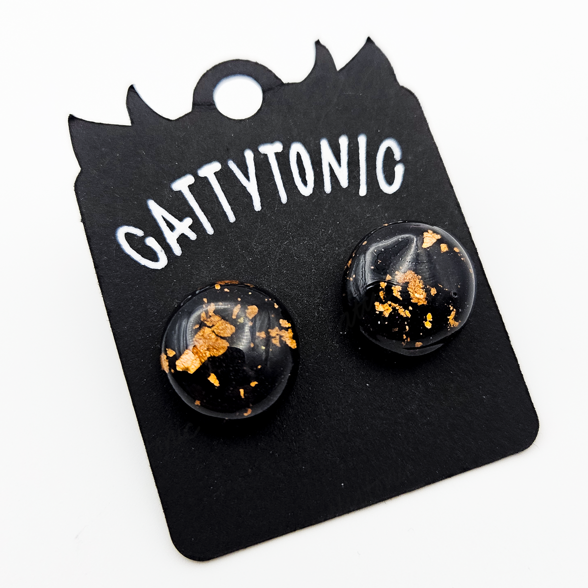 Stud Earring Pairs - Metallic Flakes