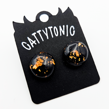 Stud Earring Pairs - Metallic Flakes