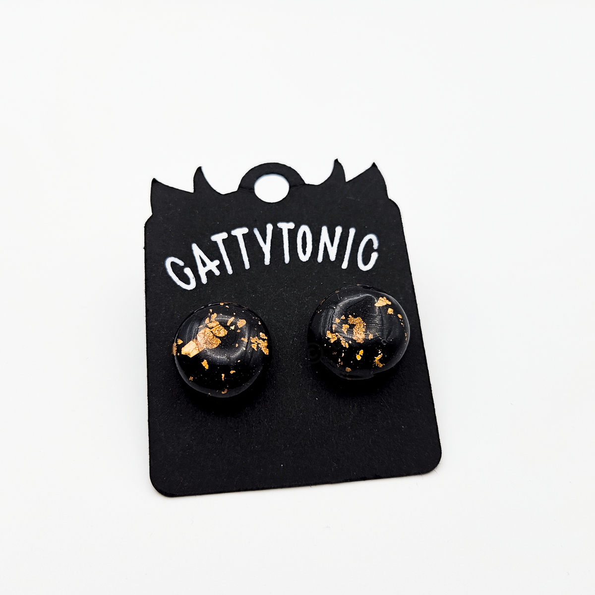 Stud Earring Pairs - Metallic Flakes
