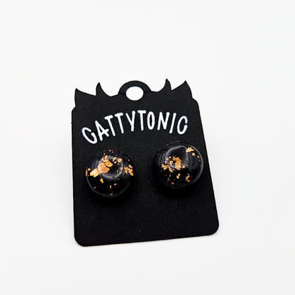 Stud Earring Pairs - Metallic Flakes